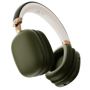 GOBOULT Newly Launched Fluid X Headphones Bluetooth Wireless with 60H Playtime (Pine Green)