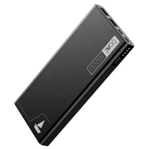 boAt Energyshroom PB300 Powerbank with 10000mAh Battery, 22.5w Fast Charging, (Carbon Black)