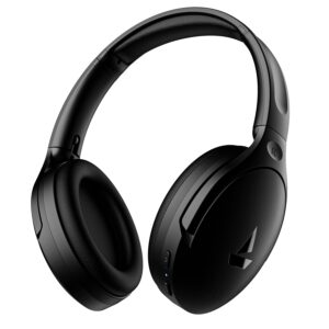 boAt Rockerz 551Anc Hybrid Active Noise Cancellation Over Ear Headphones with Up to 100H Playtime, (Stellar Black)