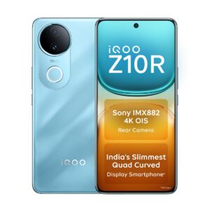 iQOO Z10R 5G (Aquamarine, 12GB RAM, 256GB Storage)