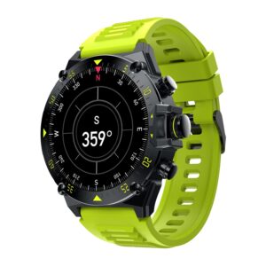 CULTSPORT Forge XR 1.43" Rugged Amoled, Barometer, Altimeter, Compass, Neon Green