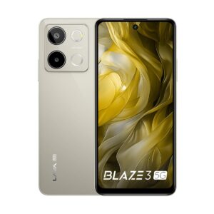 Lava Blaze 3 5G (Glass Gold, 6GB RAM, 128GB Storage)