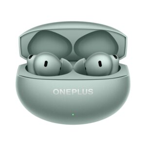 OnePlus Buds 4 TWS Earbuds with Upto 55dB Real-time ANC,Adaptive Mode,Dual Drivers [Zen Green]