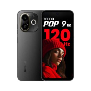 Tecno POP 9 5G Midnight Shadow, 4GB+64GB| Segment's 1st 48MP Sony AI Camera