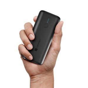 Portronics Power Pod 10K Advanced 10000 mAh Smallest Power Bank,  Type C Input(Black)