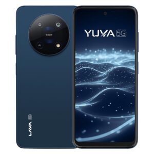 Lava Yuva 5G (Mystic Blue, 4GB RAM, 64GB Storage)