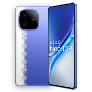 iQOO Neo 10R 5G (Raging Blue, 8GB RAM, 128GB Storage)