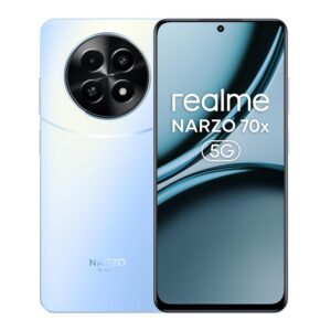 realme NARZO 70x 5G (Ice Blue, 6GB RAM,128GB Storage)