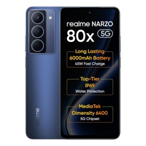 realme NARZO 80x 5G (Deep Ocean, 8GB+128GB Storage)