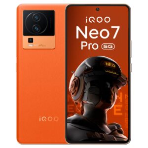 iQOO Neo 7 Pro 5G (Fearless Flame, 8Gb Ram, 128Gb Storage)