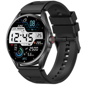 Maxima Sprint 1.39" HD Large Round Dial Smart Watches for Men, Bluetooth Calling Smart Watch