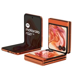 Motorola razr 50 (Spritz Orange, 8GB RAM, 256GB Storage)