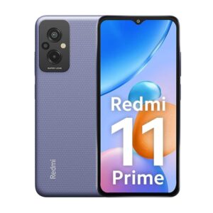 Redmi 11 Prime (Peppy Purple, 6GB RAM, 128GB Storage) | Prime Design