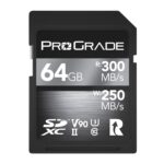 ProGrade Digital SDXC UHS-II V90 Memory Card (64GB), Silver, (Secure-Digital-Cards)
