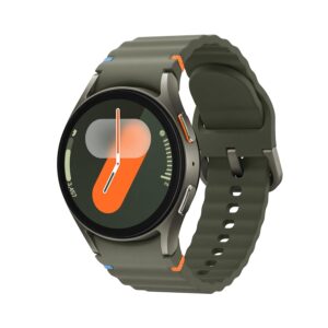 Samsung Galaxy Watch 7 (40mm, Green, BT+LTE) with 3nm Processor | Dual GPS | Sapphire Glass, Green