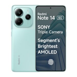 Redmi Note 14 5G (Ivy Green, 6GB RAM 128GB Storage)