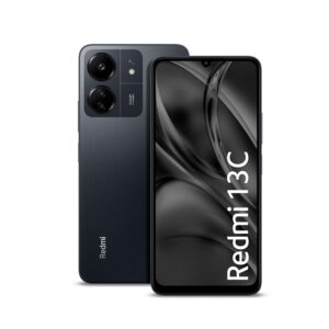Redmi 13C (Stardust Black, 4GB RAM, 128GB Storage)