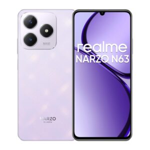 realme NARZO N63 (Twilight Purple,4GB RAM+128GB Storage)