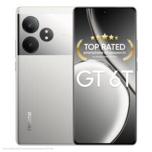 realme GT 6T 5G (Fluid Silver,8GB RAM+256GB Storage)