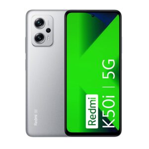 Redmi K50i 5G (Quick Silver, 8GB RAM, 256GB Storage)