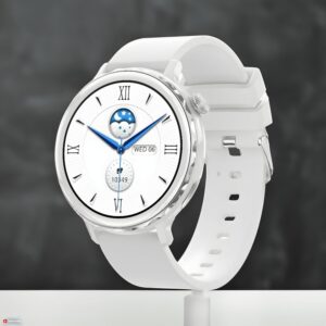 maptronicz Dazzle Smartwatch for Women, 1.32 inch HD Display, 2 Additional Straps, Bluetooth Calling (Silver)