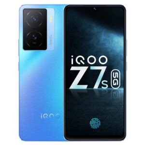 iQOO Z7s 5G by vivo (Norway Blue, 8GB RAM, 128GB Storage)