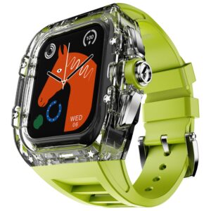 Fire-Boltt Diablo 1.95" Full IPS Touch Screen with a high Resolution 320 * 385 Pixel, Always On Display, Active Green