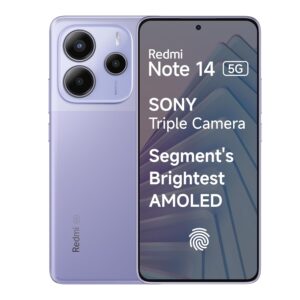 Redmi Note 14 5G (Phantom Purple, 6GB RAM 128GB Storage)