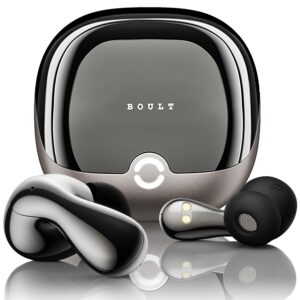 Boult Newly Launched Klarity 1 in Ear TWS Earbuds with 80Hrs Playtime, (Skyline Grey)