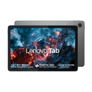 Lenovo Tab | 10.1" Display | Wi-Fi Only | 4 GB RAM + 64 GB ROM | Color: Luna Grey