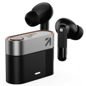 GOBOULT Newly Launched Earl TWS Earbuds with Hybrid ANC (Upto 50dB) (Obsidian Black)