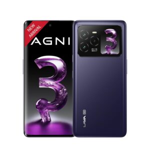 Lava Agni 3 5G (Heather Glass, 8GB+128GB Storage) | India's 1st Dual AMOLED Display