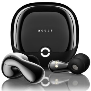Boult Newly Launched Klarity 1 in Ear TWS Earbuds with 80Hrs Playtime, (Midnight Black)