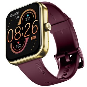 Noise Newly Launched ColorFit Pulse 3 with 1.96" Biggest Display Bluetooth Calling Smart Watch,(Deep WIne)