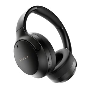 Boult Q Over Ear Bluetooth Headphones with 70H Playtime, 40mm Bass Drivers, IPX5 Wireless Headphones (Black)