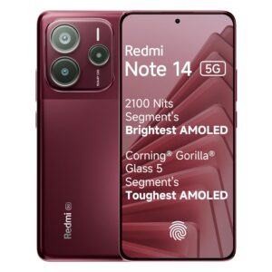 Redmi Note 14 5G Crimson Art (8GB RAM 256GB Storage)