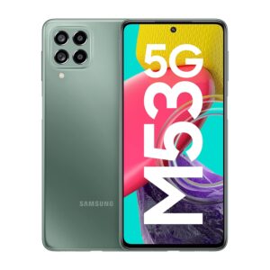 Samsung Galaxy M53 5G (Mystique Green, 6GB, 128GB Storage)