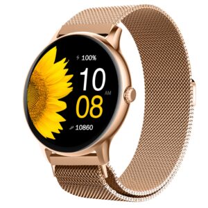 Fire-Boltt Phoenix Ultra Luxury Stainless Steel, Bluetooth Calling Smartwatch, (Gold)