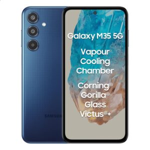 Samsung Galaxy M35 5G (Moonlight Blue,8GB RAM,256GB Storage)