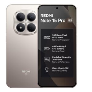REDMI Note 15 Pro 5G (Silver Ash 8GB+256GB)