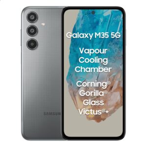 Samsung Galaxy M35 5G (Thunder Grey,8GB RAM,256GB Storage)