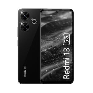 Redmi 13 5G, Black Diamond, 6GB+128GB Storage