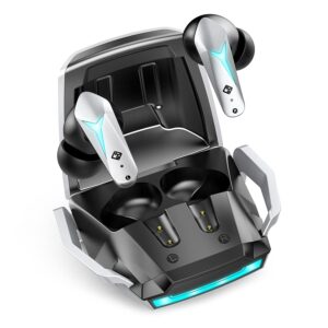 Cosmic Byte CosmoBuds X200 True Wireless Earbuds (TWS), BT 5.3, 38ms latency GOD Mode™,(Black/Silver)