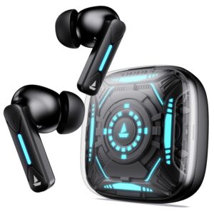 boAt Newly Launched Immortal Airspeed Pro Truly Wireless in- Ear Earbuds, ASAP™ Charge(Black Sabre)