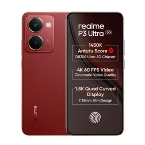 realme P3 Ultra 5G (Orion Red, 128 GB)  (8 GB RAM)