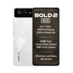Lava Bold 2 5G (Feather White, 6 GB RAM, 128 GB Storage)