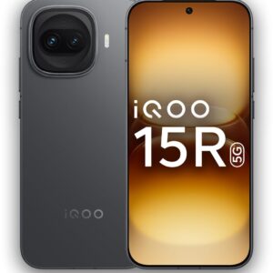 iQOO 15R (Dark Knight, 12GB RAM, 256GB Storage)