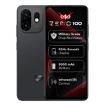 Zeno 100 (3+5GB RAM, 64GB ROM) | 5000mAh Battery | Pure Black