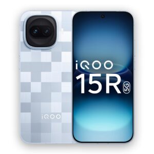 iQOO 15R (Triumph Silver, 12GB RAM, 512GB Storage)