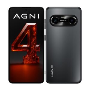 Lava Agni 4 5G (8GB RAM, 256GB Storage, Phantom Black)